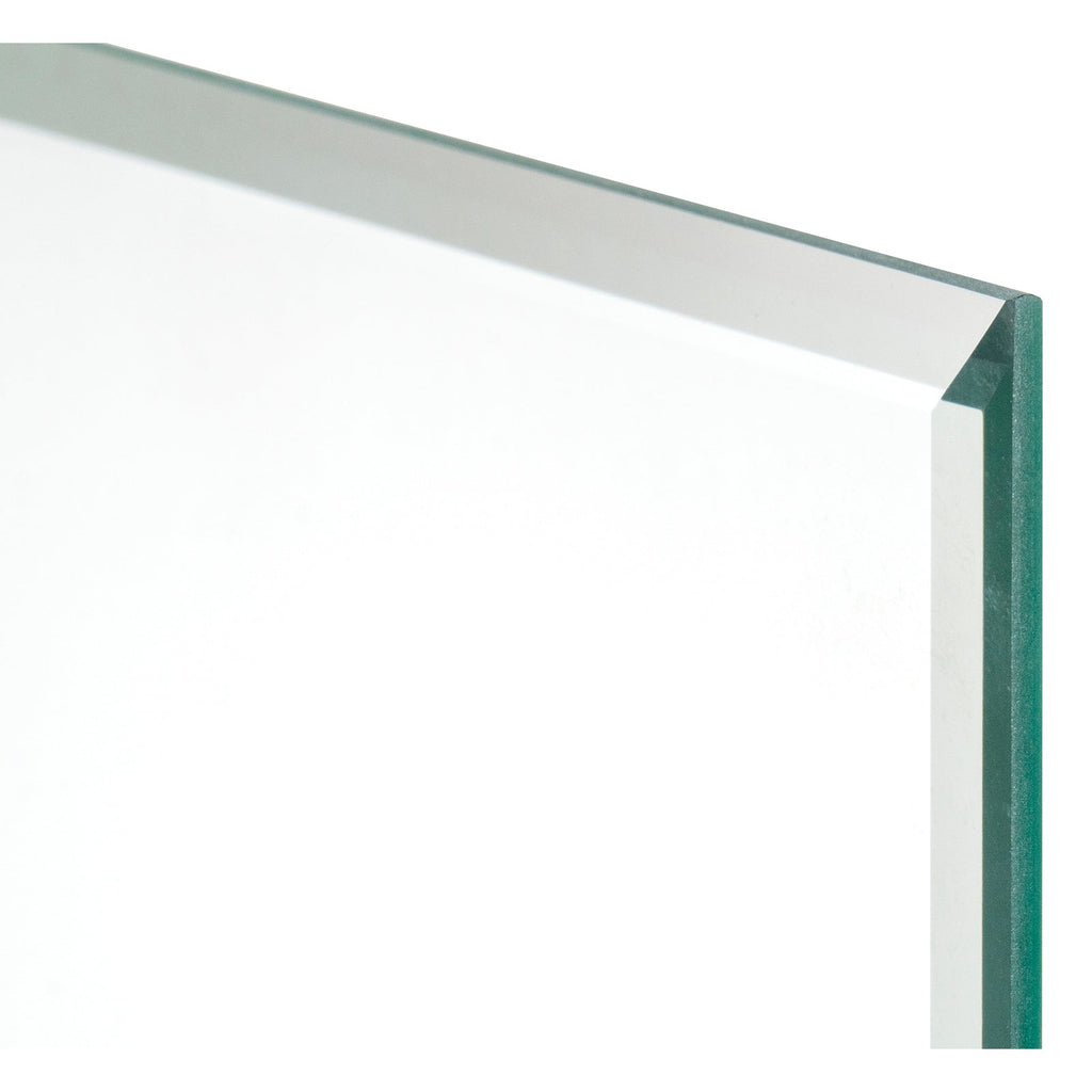 Red Co. 14 x 18 inch Large Decorative Frameless Beveled Edge Wall Hanging Mirror, Rectangular