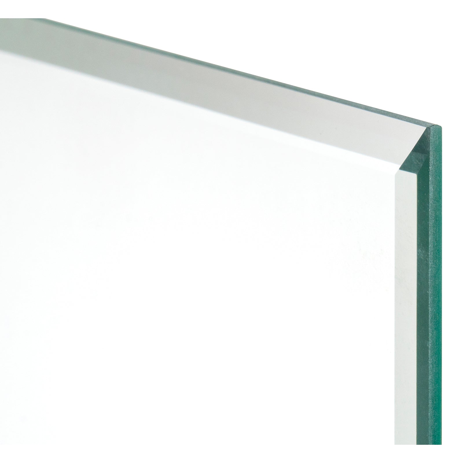 Red Co. 14 x 18 inch Large Decorative Frameless Beveled Edge Wall Hanging Mirror, Rectangular