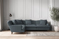 Deni Large Left Hand Corner Sofa - Brera Linen Dusk