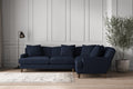 Deni Large Right Hand Corner Sofa - Brera Linen Indigo
