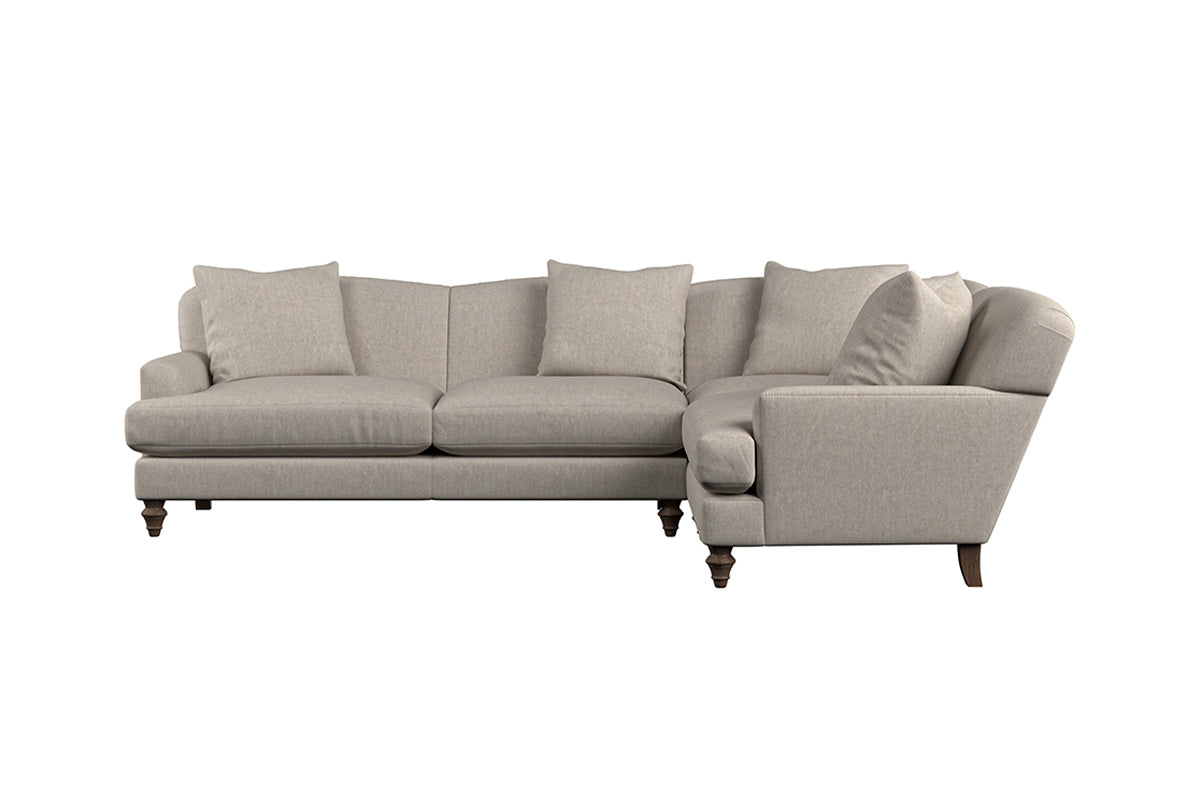 Deni Large Right Hand Corner Sofa - Brera Linen Natural