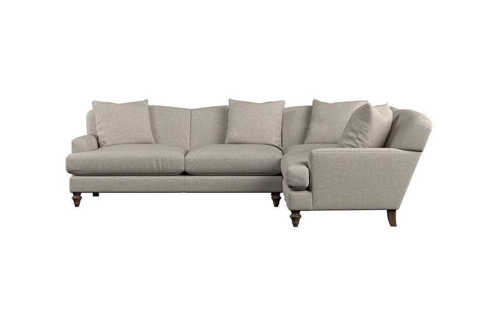 Deni Large Right Hand Corner Sofa - Brera Linen Pebble