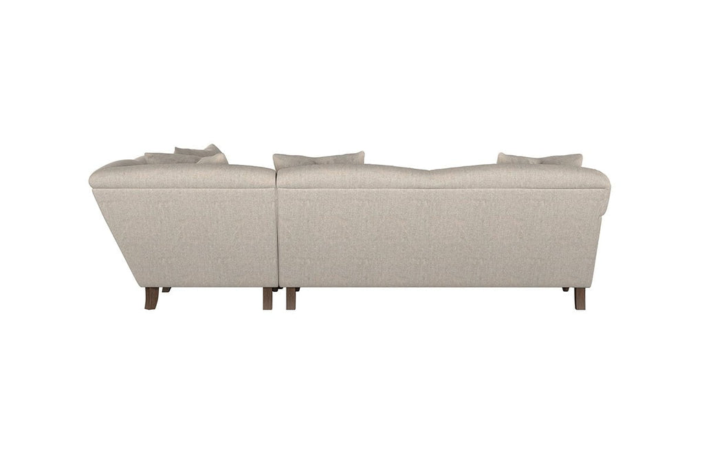 Deni Large Right Hand Corner Sofa - Brera Linen Pebble