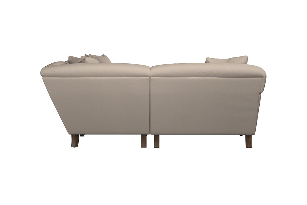 Deni Large Right Hand Corner Sofa - Recycled Cotton Thunder