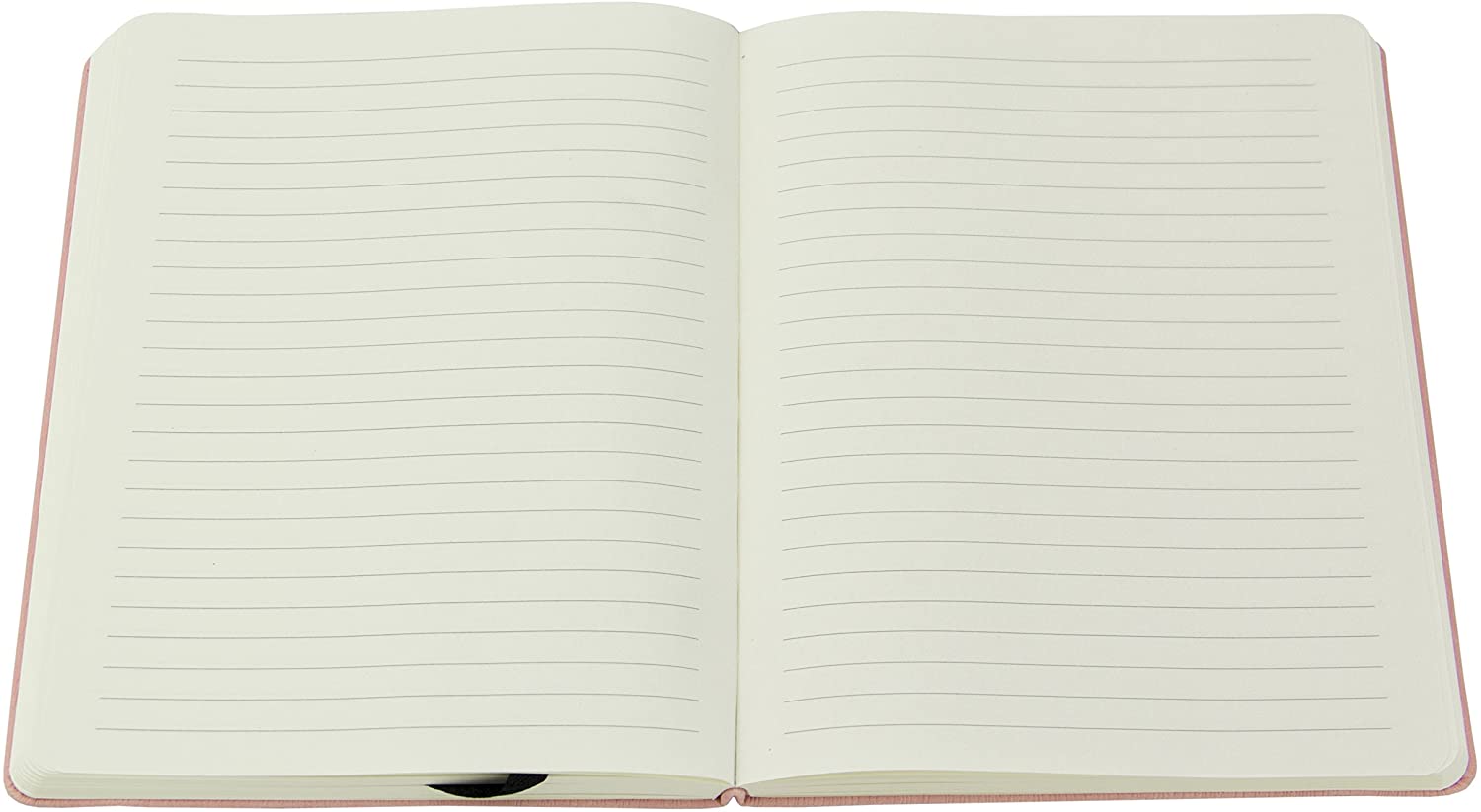 Red Co. 5” x 7” Embossed Butterfly Textured Faux Leather Journal, 240 Lined Pages, Bright Pink