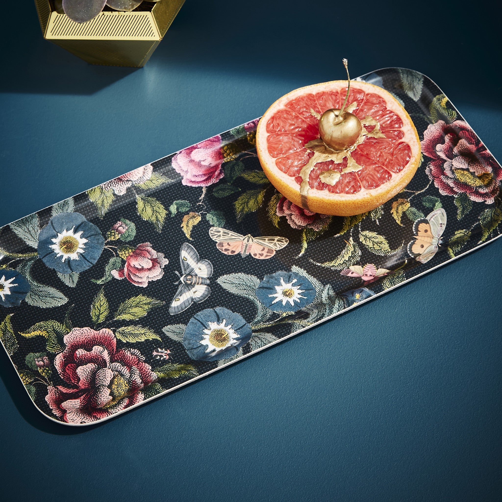 Long Birch Tray | Creatures of Curiosity | Black