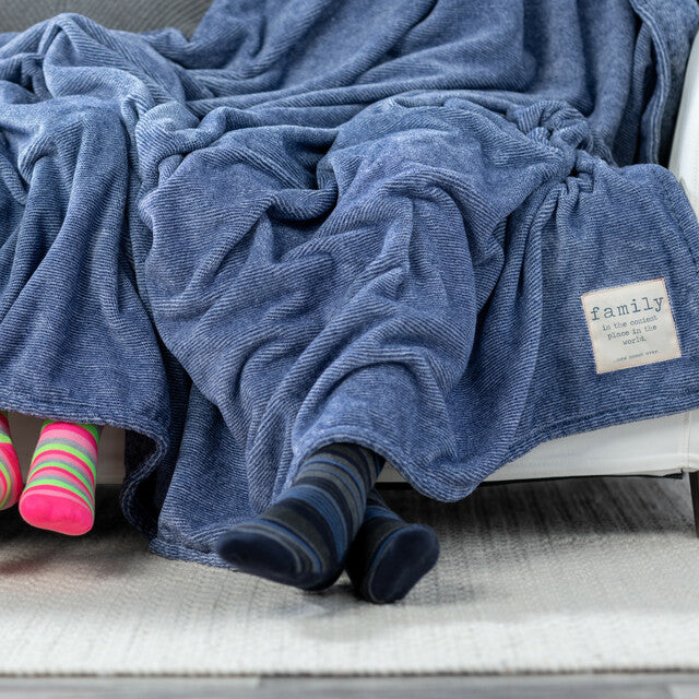 Together Time Family Mega Blanket – Blue